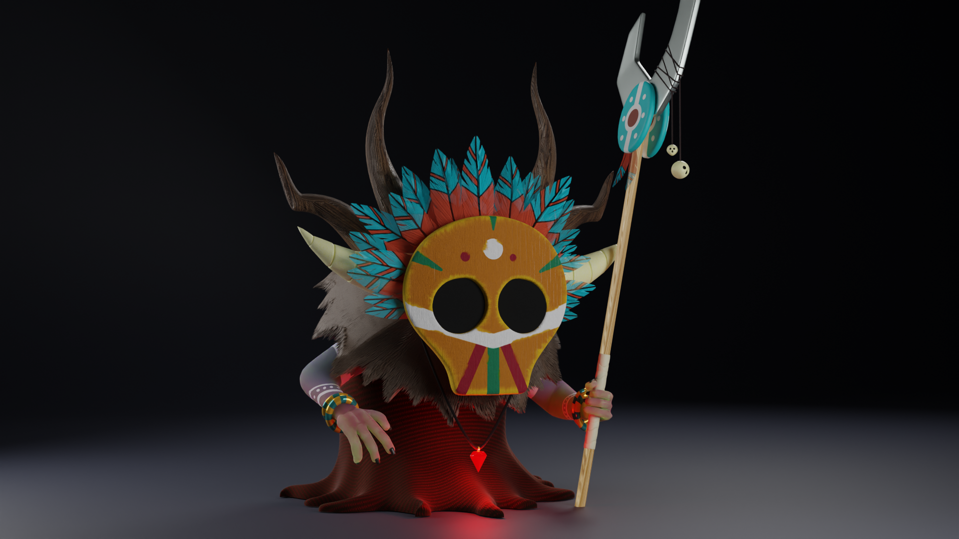 Shaman — 3D Character